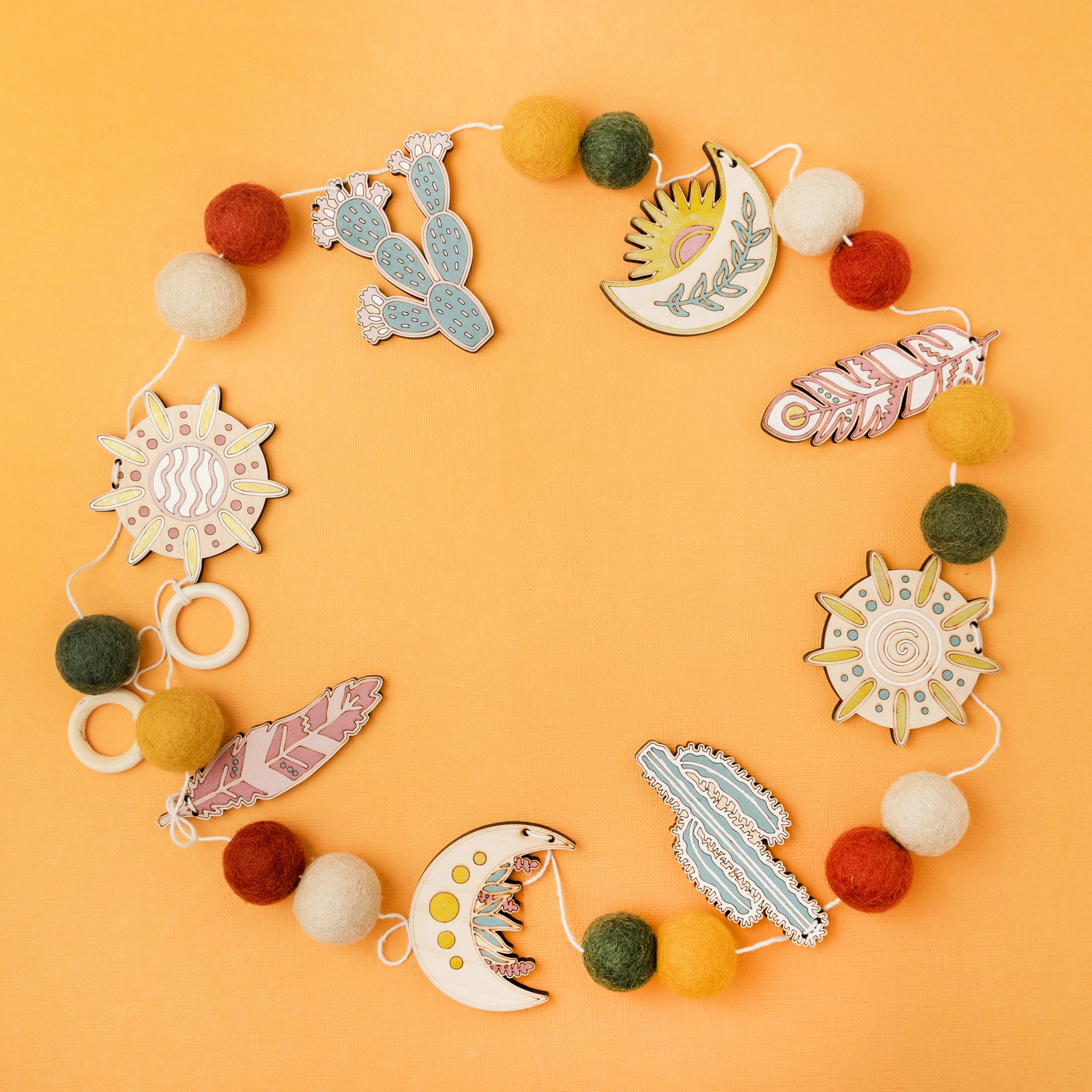 Boho DIY Garland Kit – Make Your Own Free-Spirited Decor