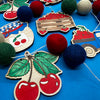 The Cherry DIY Garland Kit - Vintage Vibes, Cherry Delights