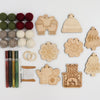 Cozy Christmas DIY Garland Kit- Snuggle In & Get Crafty