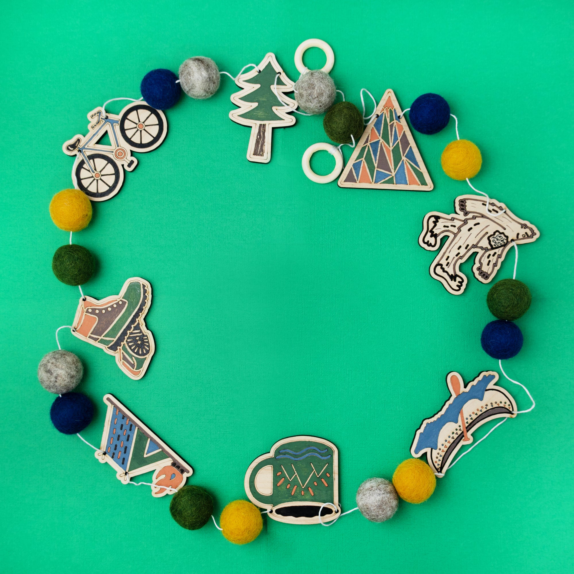 Adventure DIY Garland Kit - Make Your Own Outdoorsy-Inspired Decor