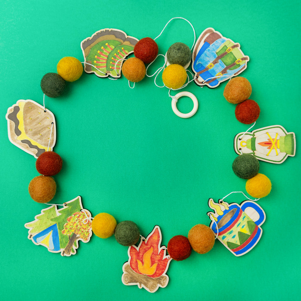 Camping DIY Garland Kit – Make Your Own Outdoor Adventure