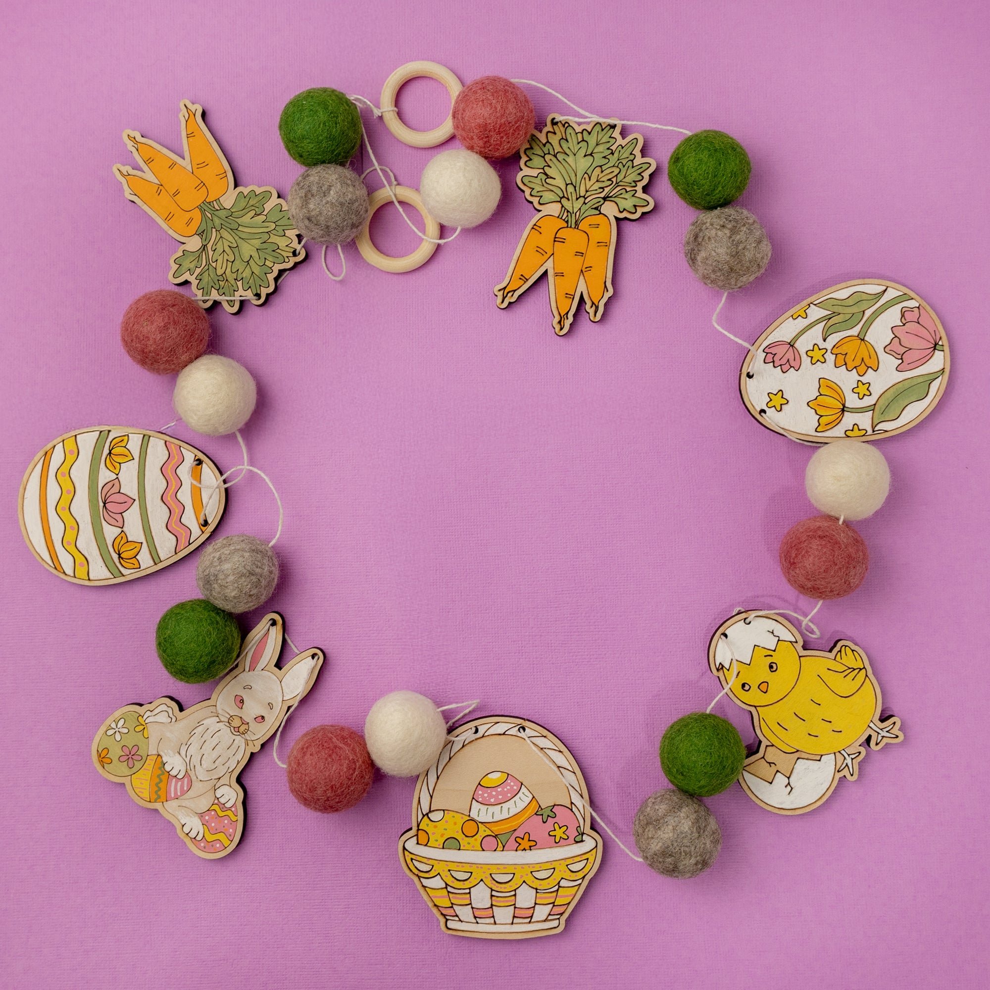 Easter DIY Garland Kit – Make Your Own Springtime Decor