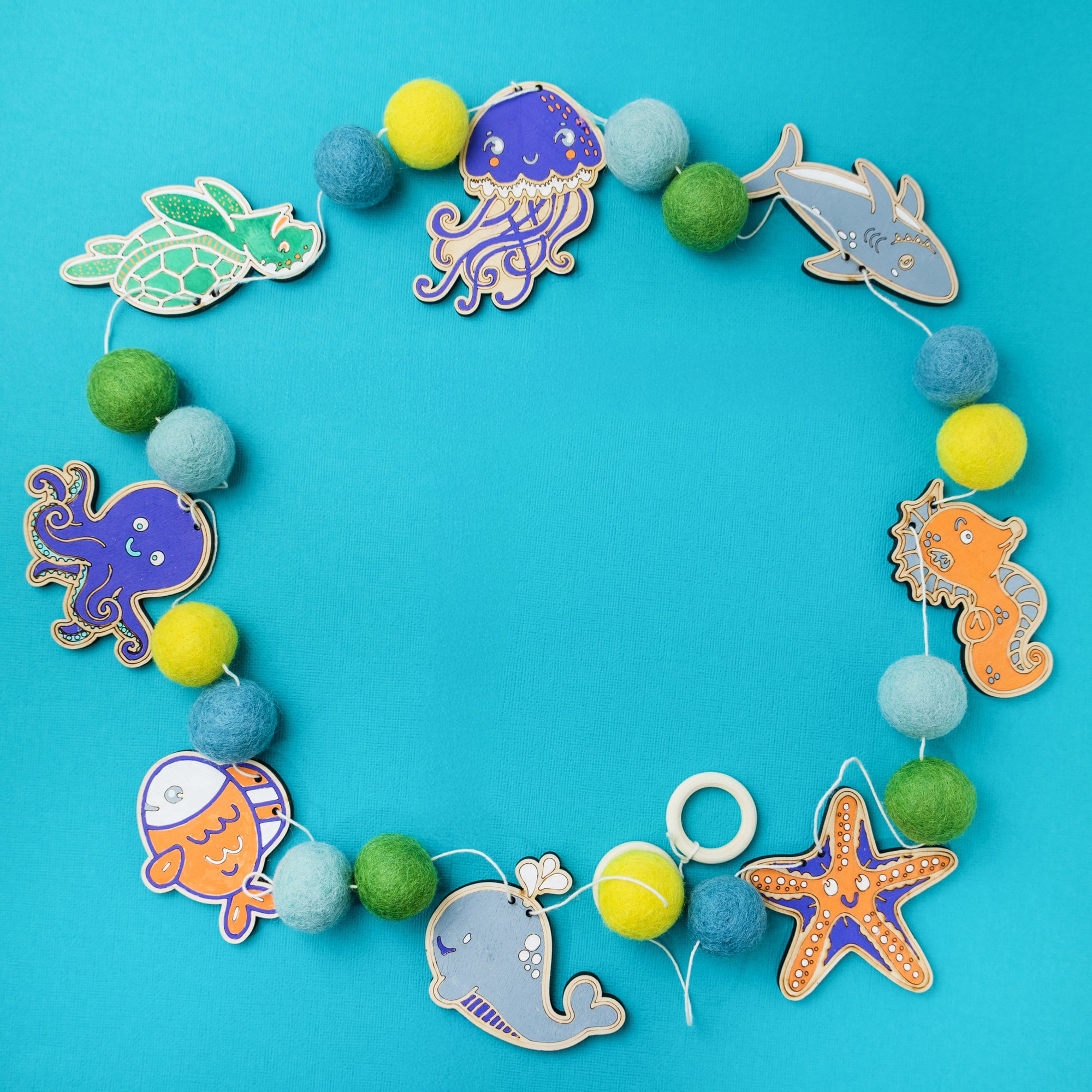 Under the Sea DIY Garland Kit – Make a Splash into Creativity!
