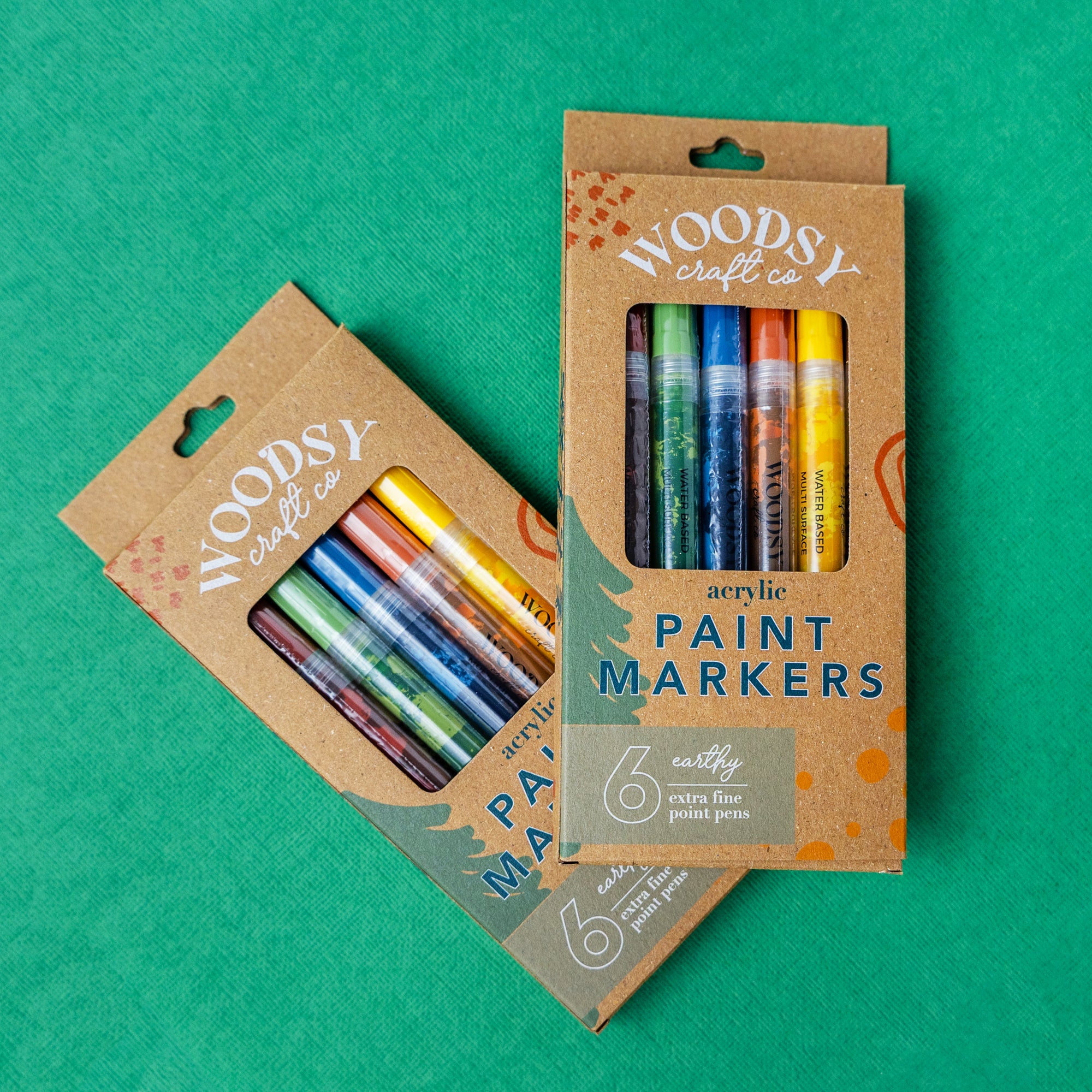 Woodsy Marker Set - Earthy
