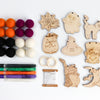 Halloween Craft  DIY Garland Kit - Spooky season = crafty season