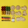 Pumpkin Patch DIY Garland Kit - Craft Your Own Cozy Patch