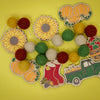 Pumpkin Patch DIY Garland Kit - Craft Your Own Cozy Patch