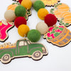 Pumpkin Patch DIY Garland Kit - Craft Your Own Cozy Patch