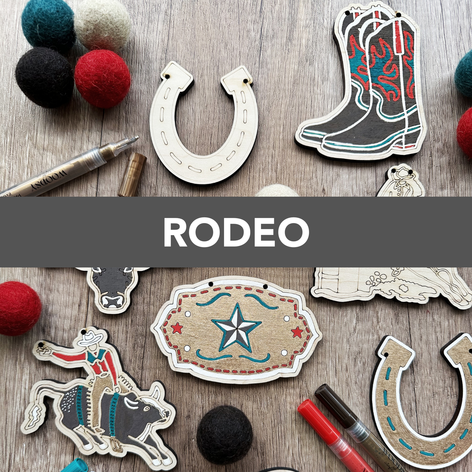 Rodeo DIY Garland Kit