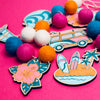 Surf DIY Garland - Catch the Retro Wave
