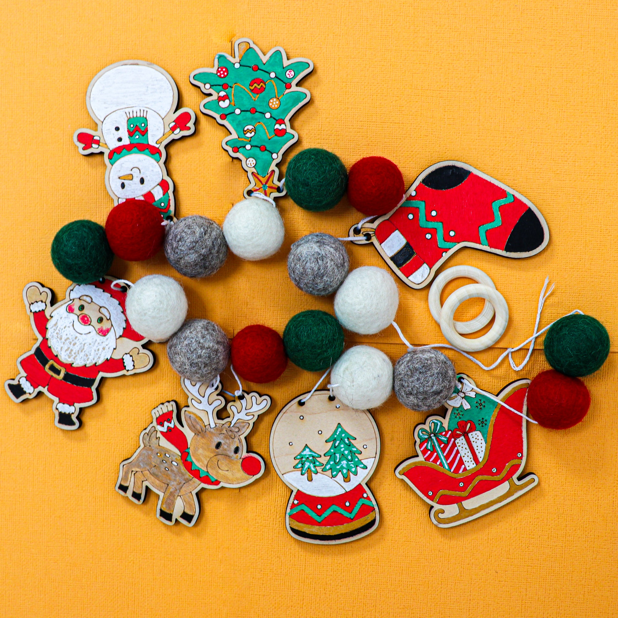 Very Merry Craft Kit - All Your Christmas Favorites in One Festive Craft